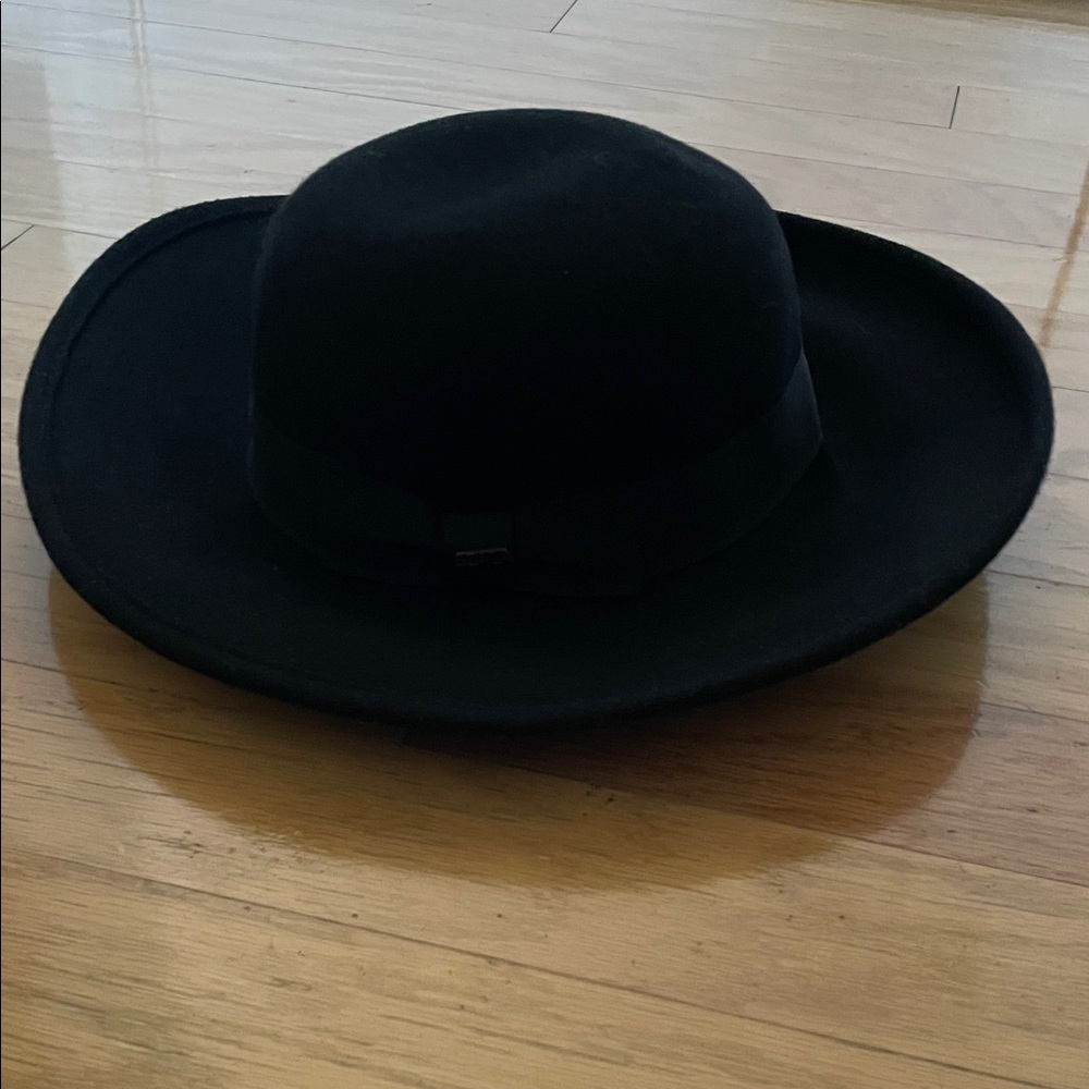 Scala Black Wool Hat